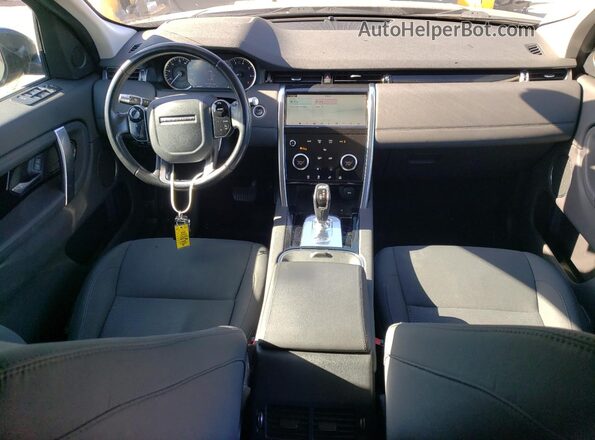 SALCK2FXXLH844214 2020 LAND ROVER DISCOVERY Черный Вид панели приборов