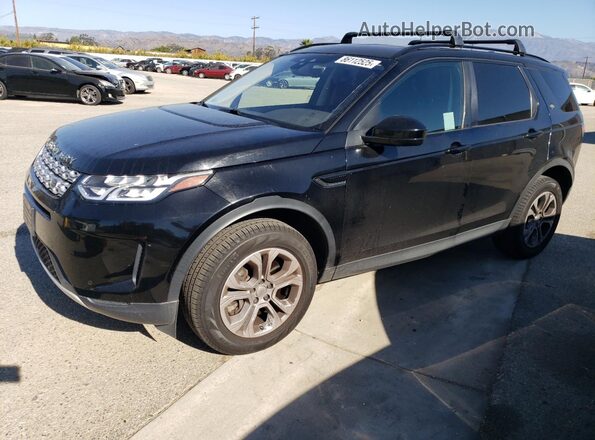 SALCK2FXXLH844214 2020 LAND ROVER DISCOVERY Черный Передняя левая четверть