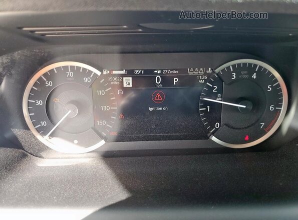 SALCL2FX7PH917901 2023 LAND ROVER DISCOVERY Gray ხელსაწყოთა პანელის ხედი