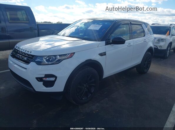 SALCP2BGXHH636641 2017 LAND ROVER DISCOVERY SPORT White Передня ліва чверть