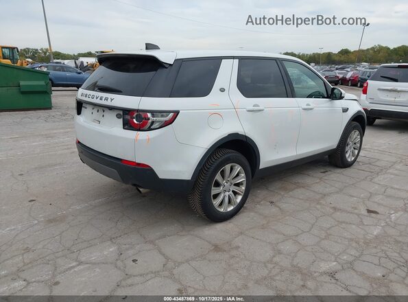 SALCP2FX3KH788293 2019 LAND ROVER DISCOVERY SPORT White Задня права чверть