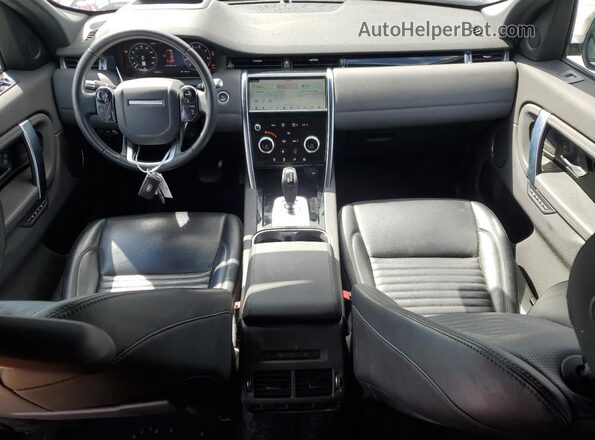 SALCP2FX4LH861088 2020 LAND ROVER DISCOVERY Белый Вид панели приборов