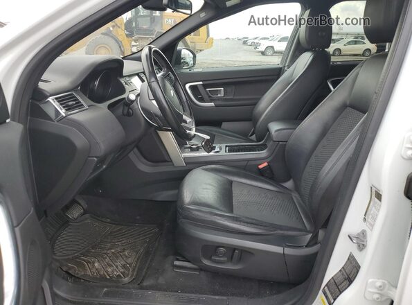 SALCP2FX8KH808845 2019 LAND ROVER DISCOVERY White Widok wnętrza z przodu
