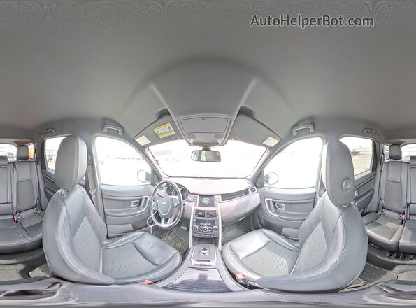 SALCP2FX8KH808845 2019 LAND ROVER DISCOVERY White Widok wnętrza 360 stopni