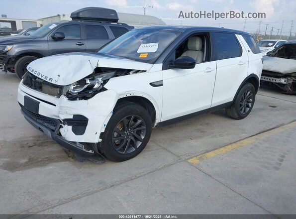 SALCP2RX0JH747159 2018 LAND ROVER DISCOVERY SPORT Белый Передняя левая четверть