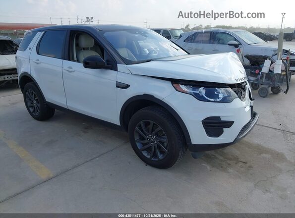 SALCP2RX0JH747159 2018 LAND ROVER DISCOVERY SPORT Белый Передняя правая четверть