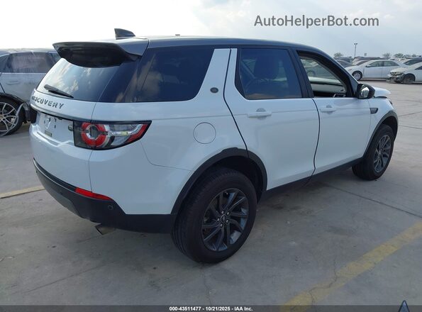 SALCP2RX0JH747159 2018 LAND ROVER DISCOVERY SPORT Белый Задняя правая четверть