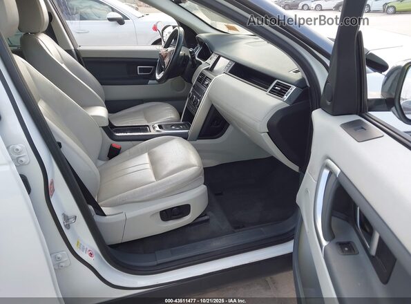 SALCP2RX0JH747159 2018 LAND ROVER DISCOVERY SPORT Белый Вид салона спереди