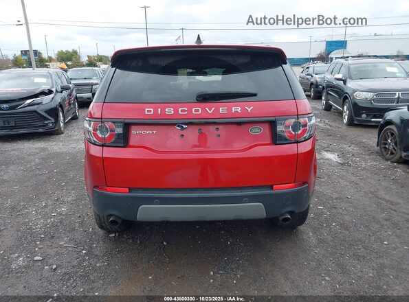 SALCP2RX3JH745633 2018 LAND ROVER DISCOVERY SPORT Красный 