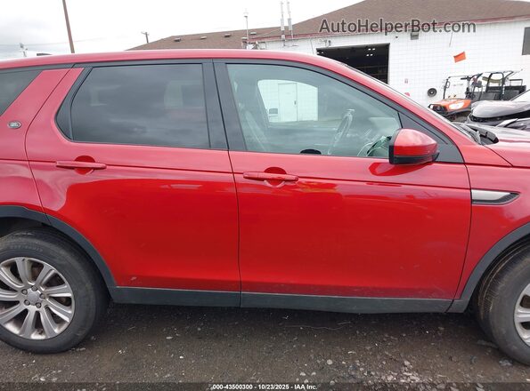 SALCP2RX3JH745633 2018 LAND ROVER DISCOVERY SPORT Красный Вид задней части салона