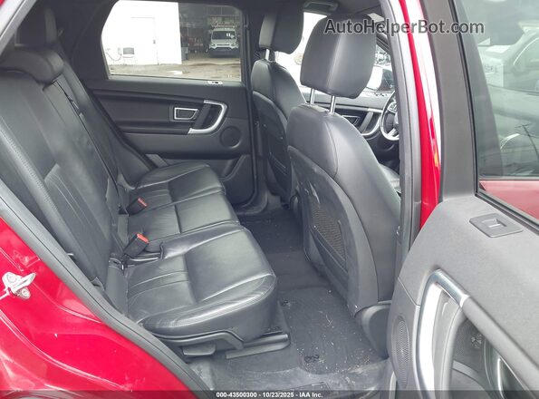 SALCP2RX3JH745633 2018 LAND ROVER DISCOVERY SPORT Красный Вид наклейки с VIN-кодом