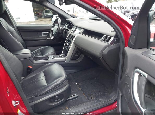 SALCP2RX3JH745633 2018 LAND ROVER DISCOVERY SPORT Красный Вид салона спереди