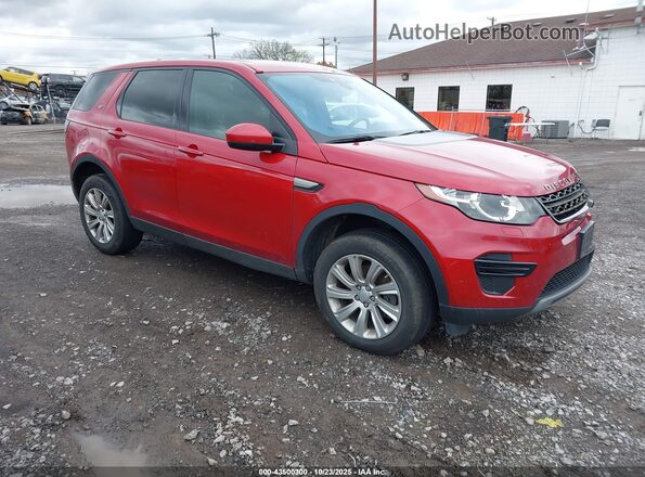 SALCP2RX3JH745633 2018 LAND ROVER DISCOVERY SPORT Красный Передняя правая четверть