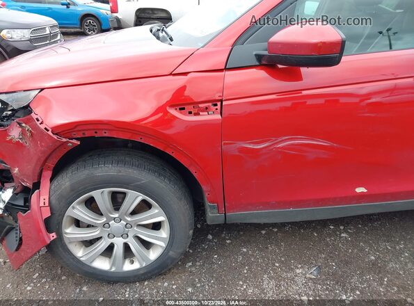 SALCP2RX3JH745633 2018 LAND ROVER DISCOVERY SPORT Красный Вид спереди