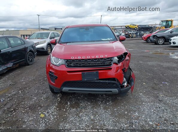 SALCP2RX3JH745633 2018 LAND ROVER DISCOVERY SPORT Красный Вид щитка приборов