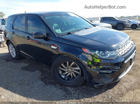 SALCR2BG4GH569737 2016 LAND ROVER DISCOVERY SPORT Черный Передняя правая четверть