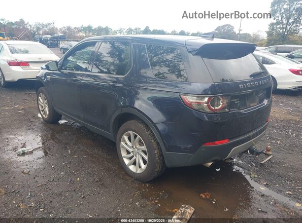 SALCR2BG4HH710758 2017 LAND ROVER DISCOVERY SPORT Синий Задняя левая четверть