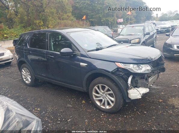 SALCR2BG4HH710758 2017 LAND ROVER DISCOVERY SPORT Синий Вид задней части салона