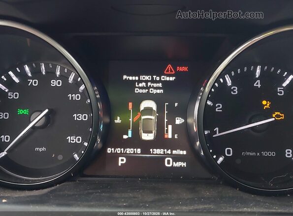 SALCR2BGXGH555874 2016 LAND ROVER DISCOVERY SPORT Белый Вид задних сидений