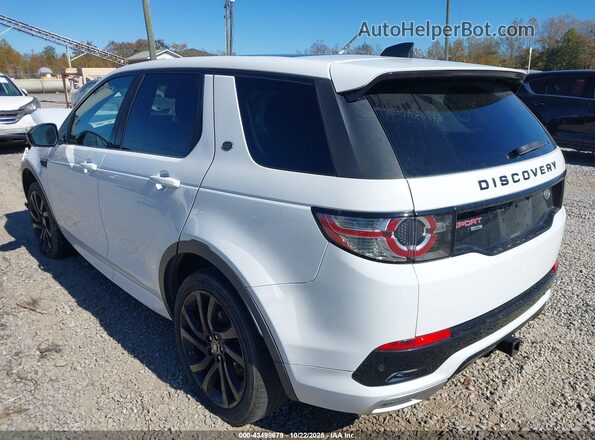 SALCR2FX6KH795457 2019 LAND ROVER DISCOVERY SPORT Белый Задняя левая четверть
