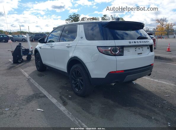 SALCR2FX6KH796771 2019 LAND ROVER DISCOVERY SPORT Белый Задняя левая четверть