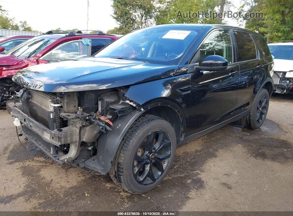 SALCR2RX2JH765852 2018 LAND ROVER DISCOVERY SPORT Черный Передняя левая четверть