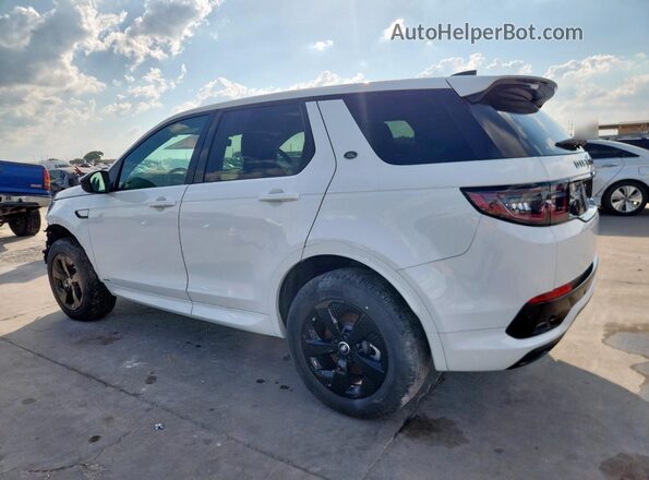 SALCT2FX2LH833799 2020 LAND ROVER DISCOVERY White Trasero izquierdo