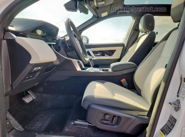 SALCT2FX2LH833799 2020 LAND ROVER DISCOVERY White Vista interior delantera