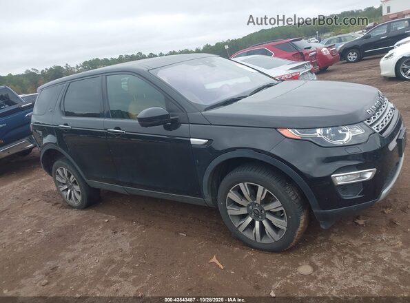 SALCT2RX5JH752949 2018 LAND ROVER DISCOVERY SPORT Black Widok wnętrza z tyłu
