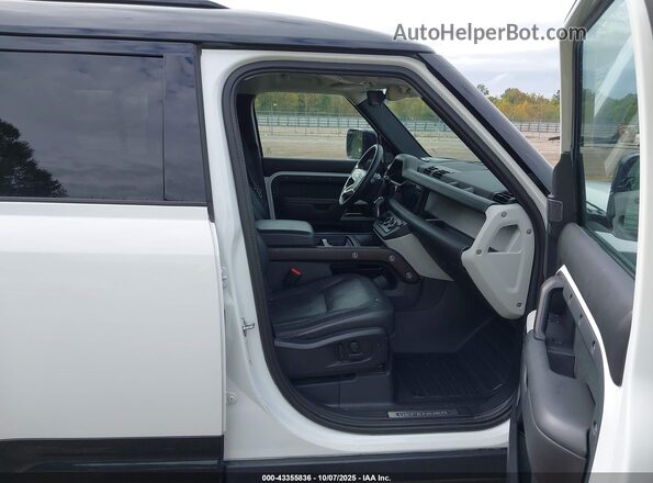 SALE3ERU6M2036276 2021 LAND ROVER DEFENDER Белый Вид салона спереди