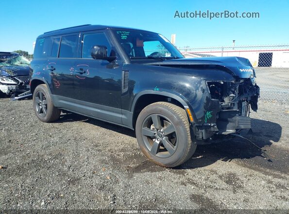 SALEJ7EX6R2345951 2024 LAND ROVER DEFENDER Черный Передняя правая четверть