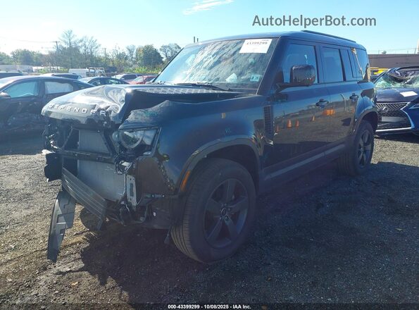 SALEJ7EX6R2345951 2024 LAND ROVER DEFENDER Черный Передняя левая четверть