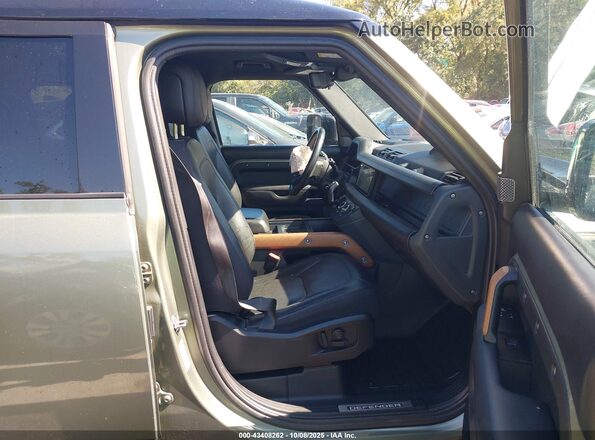 SALEX7RU6M2038691 2021 LAND ROVER DEFENDER Зеленый Вид салона спереди