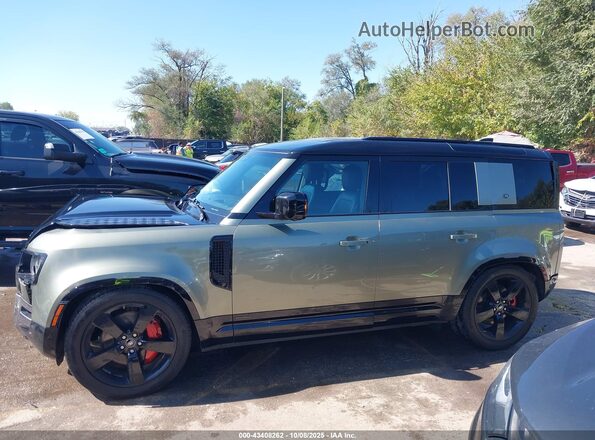 SALEX7RU6M2038691 2021 LAND ROVER DEFENDER Зеленый Панорамный вид салона 360°