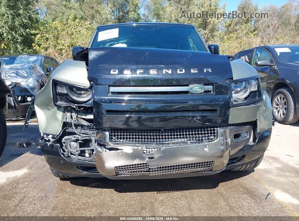 SALEX7RU6M2038691 2021 LAND ROVER DEFENDER Зеленый Вид спереди