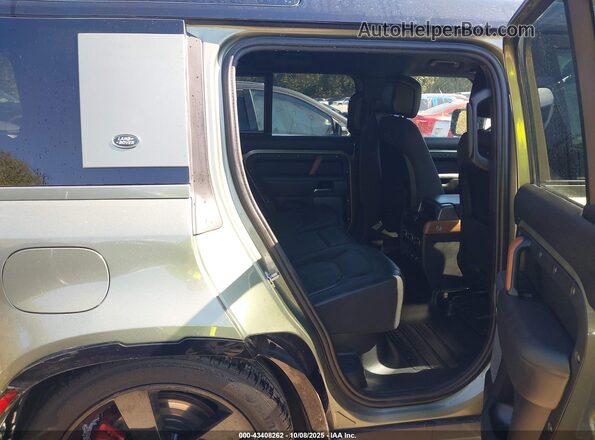 SALEX7RU6M2038691 2021 LAND ROVER DEFENDER Зеленый Вид наклейки с VIN-кодом