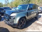 2021 Land Rover Defender 110 X Зеленый vin: SALEX7RU6M2038691
