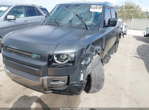 SALEXEEU7L2028762 2020 LAND ROVER DEFENDER Black Widok z przodu