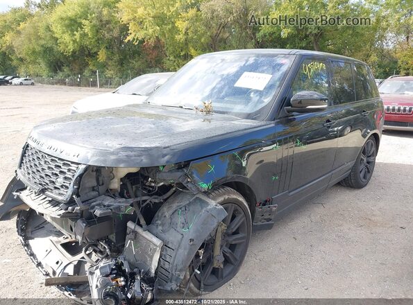SALGS2FE2HA350607 2017 LAND ROVER RANGE ROVER Black Front left