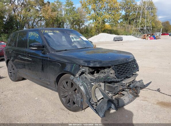 SALGS2FE2HA350607 2017 LAND ROVER RANGE ROVER Black Front right