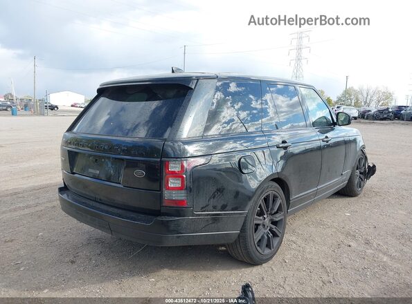 SALGS2FE2HA350607 2017 LAND ROVER RANGE ROVER Black Rear right