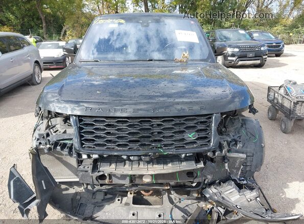 SALGS2FE2HA350607 2017 LAND ROVER RANGE ROVER Black Rear interior view