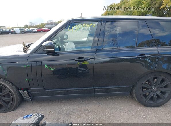SALGS2FE2HA350607 2017 LAND ROVER RANGE ROVER Black 