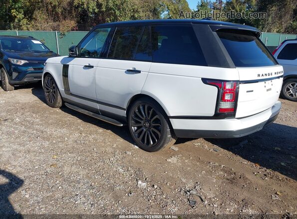 SALGS2FE5HA336720 2017 LAND ROVER RANGE ROVER White Tył lewy