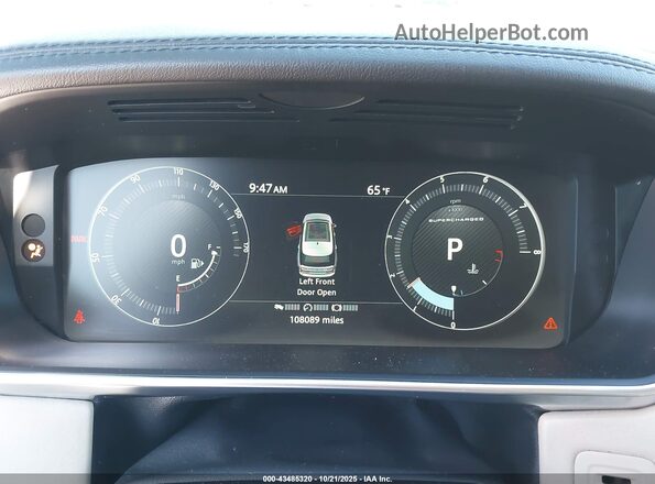 SALGS2FE5HA336720 2017 LAND ROVER RANGE ROVER White Widok tylnych siedzeń