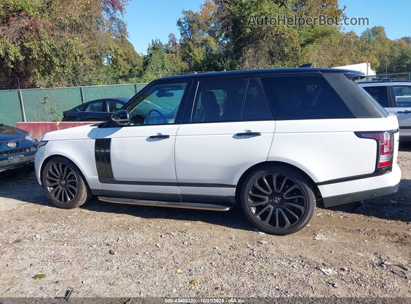 SALGS2FE5HA336720 2017 LAND ROVER RANGE ROVER White Widok wnętrza 360 stopni