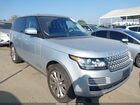 2017 Land Rover Range Rover 3.0l V6 Supercharged Hse Gray vin: SALGS2FV0HA334387