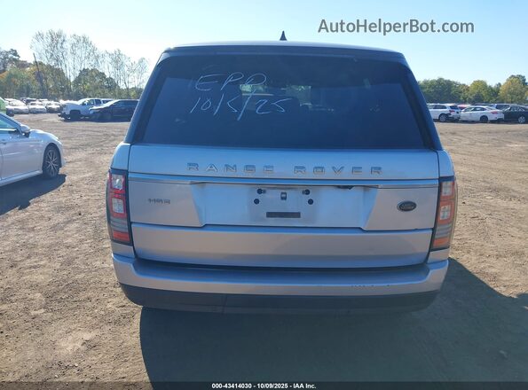 SALGS2FV4HA360460 2017 LAND ROVER RANGE ROVER Silver 