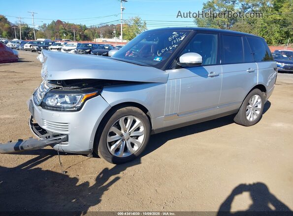 SALGS2FV4HA360460 2017 LAND ROVER RANGE ROVER Silver Vista tres cuartos delantera izquierda