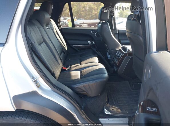 SALGS2FV4HA360460 2017 LAND ROVER RANGE ROVER Silver Vista de la etiqueta del VIN